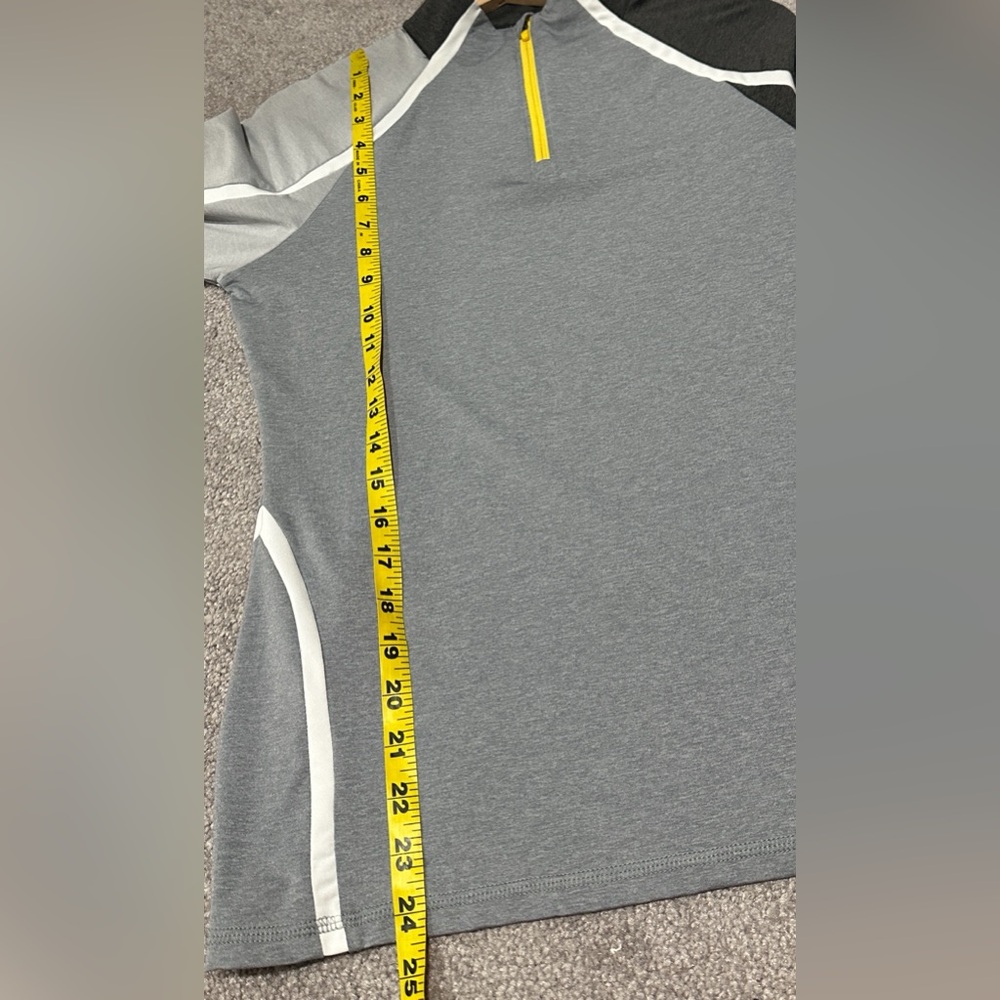 G/FORE Color Block Tech Jersey Quarter Zip Mid Layer - Picture 8 of 8